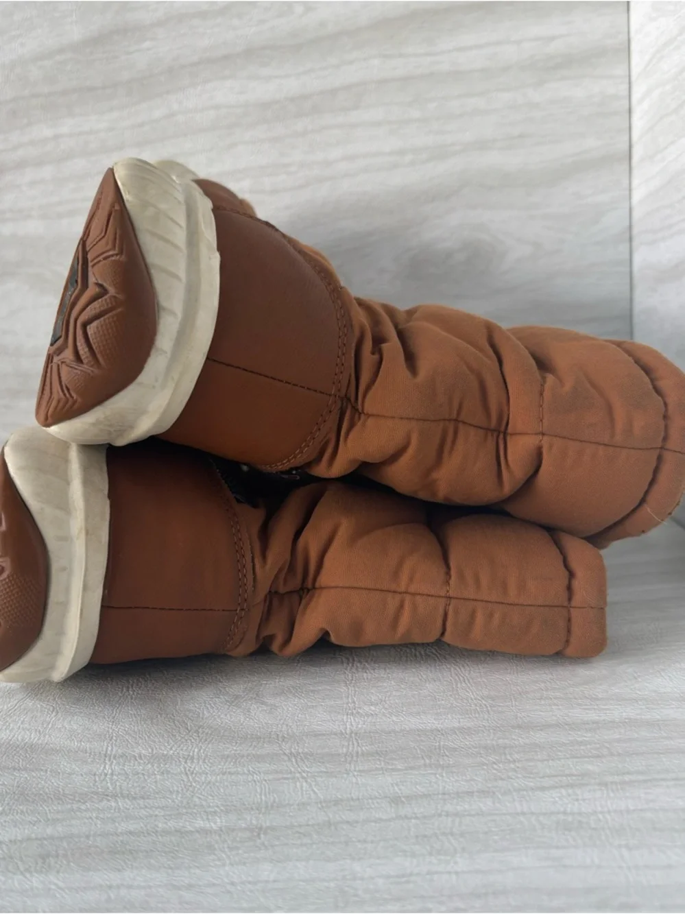 The North Face Brown Youth Winter Boots - Brown 3